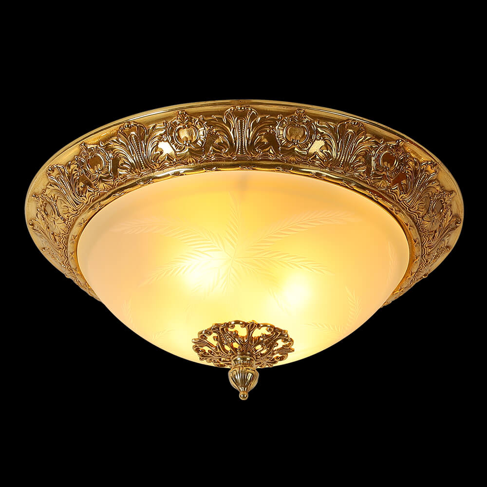 16 Inch Vintage Brass Ceiling lamp XS-C167