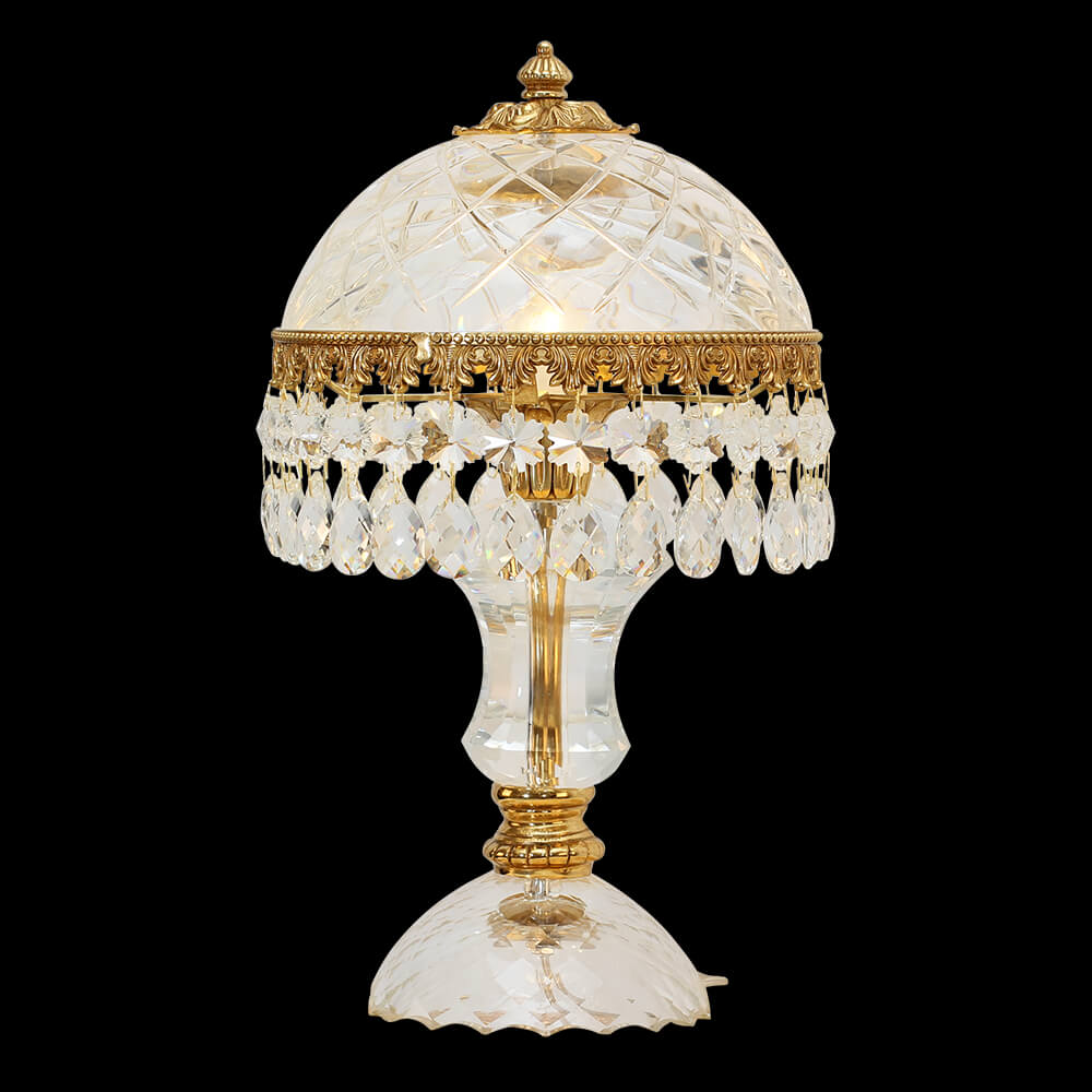 Brass ug Crystal Table Lamp XS-T0928