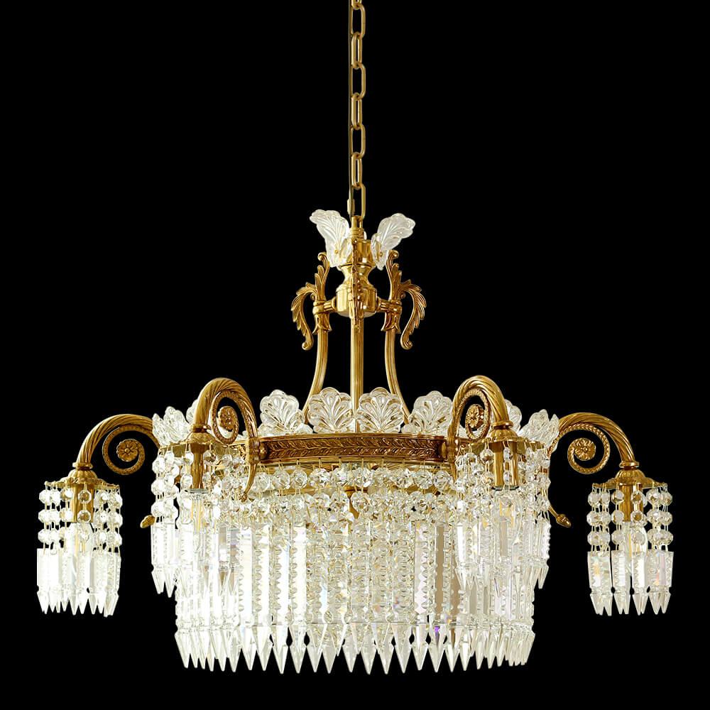 30 Inch Baccarat Inspired Crystal Chandelier XS0083