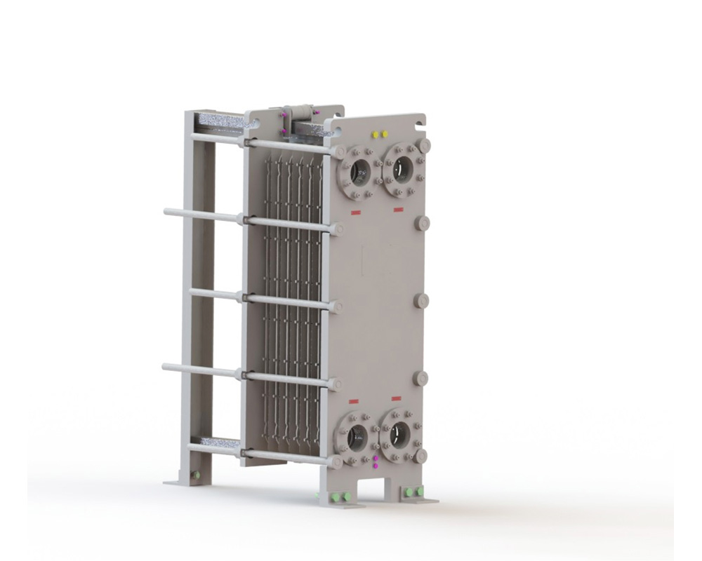 OEM Manufacturer Plate Heat Exchanger Boiler - Plate Heat Exchanger with studded nozzle – Shphe