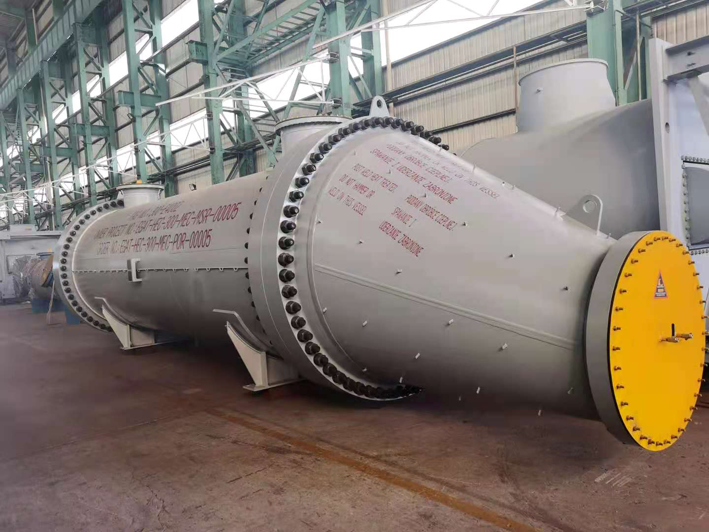 SUCCESSFUL DELIVERY OF SHELL & TUBE HEAT EXCHANGER TO HEC