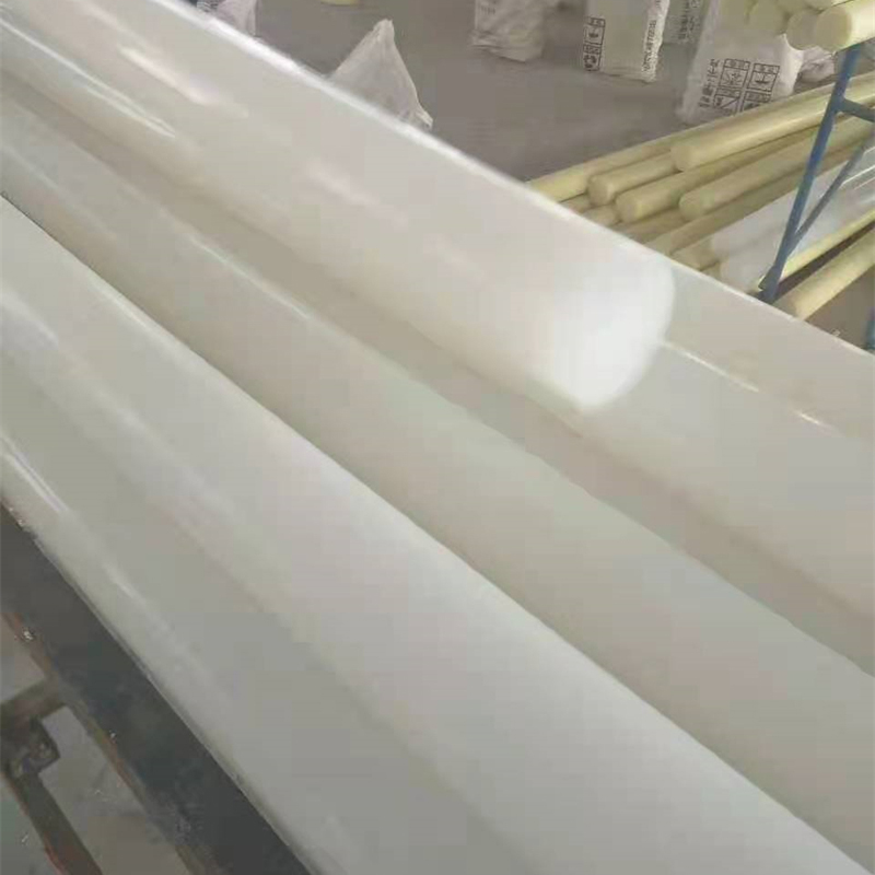 Engineering Plastic Cast Sheet Board PA6 polyamide Nylon POM HDPE PVC plastic Rod and bar Customized color with size