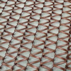 XY-A-SE LINK WEAVE MESH for facade mesh cladding