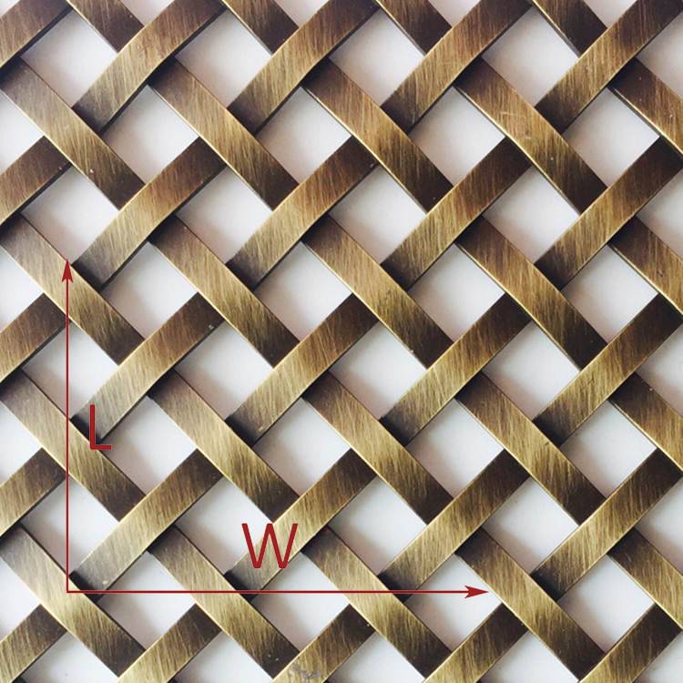 China XY-1510G Antique Brass Plated Wire Mesh Manufacture and Factory
