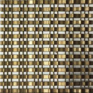 Hot New Products Stainless Steel Column Cladding - XY-1513P Bronze Paint Decorative Mesh for Glass – Shuolong