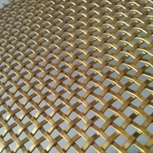 XY-2027P Decorative Flat Wire Mesh for Metal Divider