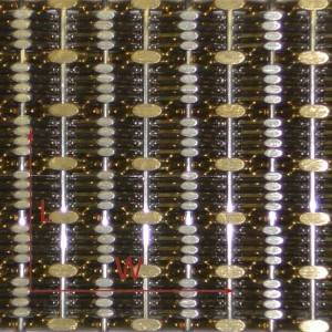 XY-6215 Woven Metal Mesh for Lobby Cladding