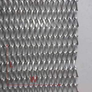 XY-A2172 Fléksibel Metal bolong pikeun hiasan ngagantung siling