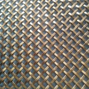 XY-2027P Decorative Flat Wire Mesh for Metal Divider