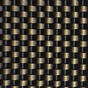 XY-1405G Woven Metal Antique Brass Finished Mesh foar Interior Decoration
