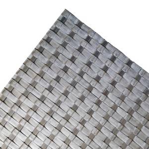XY-0107 Алуминиев плосък тъкан метал за огнеупорен таван