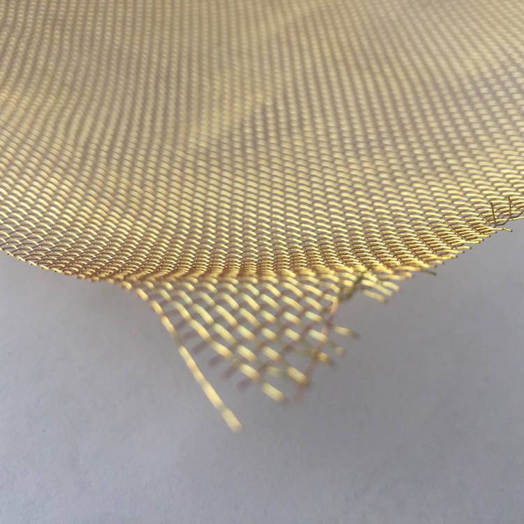 China XY-R-2420 Brass and Copper Woven Mesh Manufacture and Factory