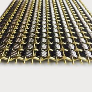 XY-6515 Messinggewebe aus Metall für Verkleidungen