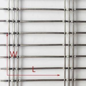 Panel de malla prensada XY-9232 para seguridad de escaleras residenciales