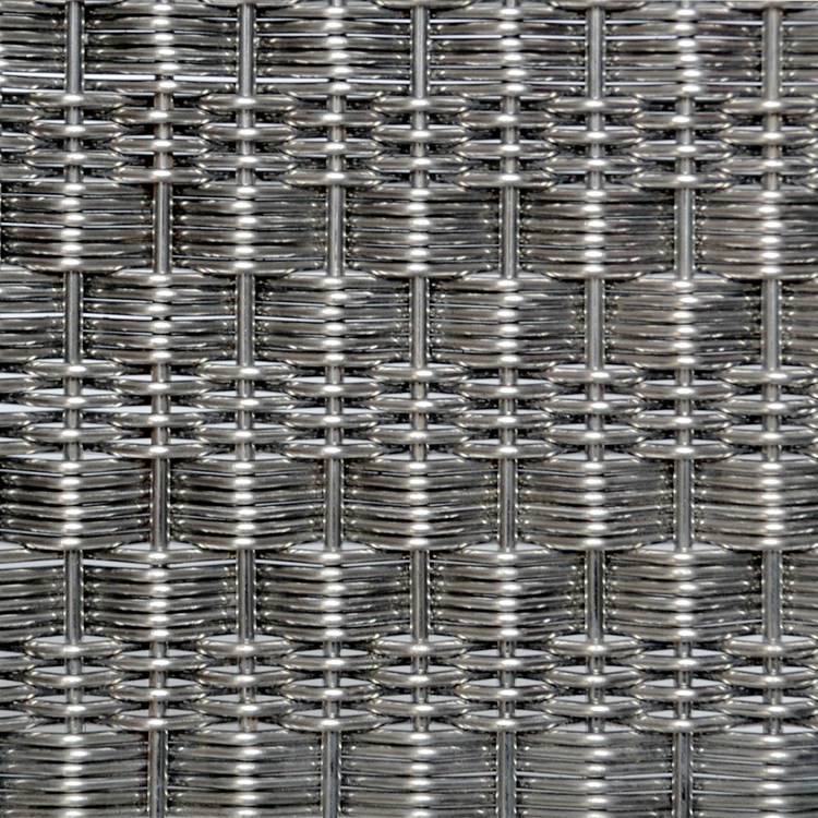 Stainless Intercrimp Decorative Mesh for Elevator Cladding Featured Image