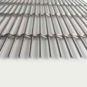 XY-3831 Архитектурноакустические сетчатые металлические ткани для перил Infill Panel