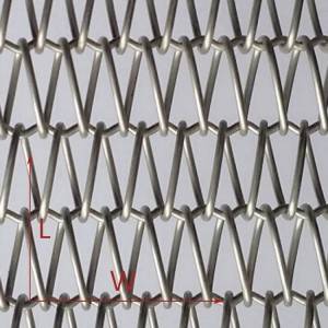 XY-A1283 Metal Fabric para sa Office Building Cladding