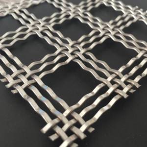 XY-3294 Three Flat Wire Metal Mesh Screen for Cabinet Mesh