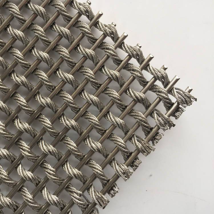 China XY-2053 Architectural Woven Metal Mesh Manufacture and