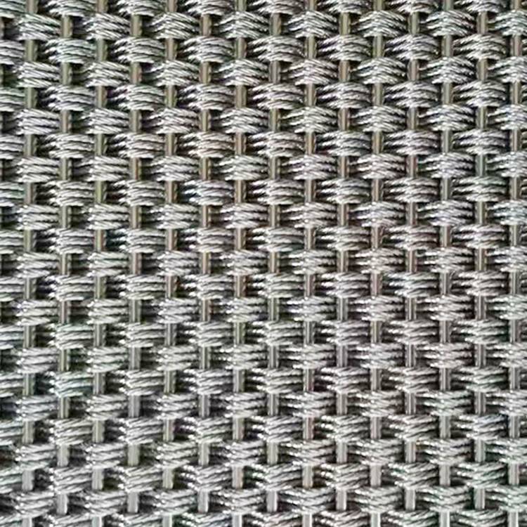 2020 High quality Rigid Mesh - XY-M33 Woven Metal Mesh Pattern for Wall Cladding – Shuolong