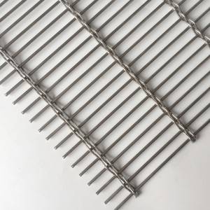 XY-3831 Architectural Mesh Metal Fabrics para sa Railing Infill Panel