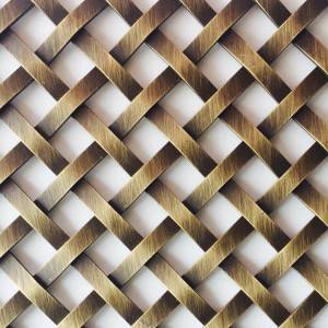 XY-1510G Antique Brass Plated Wire Mesh