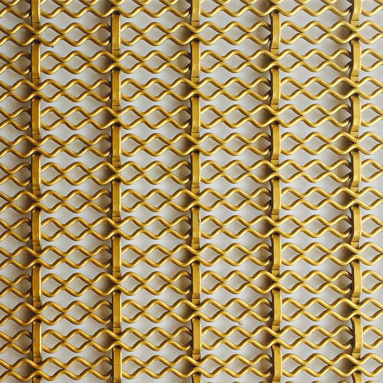 New Arrival China Partition Metal Mesh - XY-2510 Deco Metal Architectural Mesh for Cabinetry – Shuolong