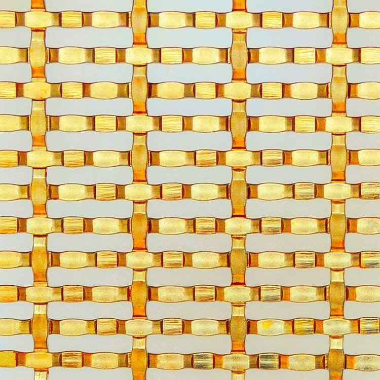 XY-5483P zlatna boja Pregrada od metalne tkanine Istaknuta slika