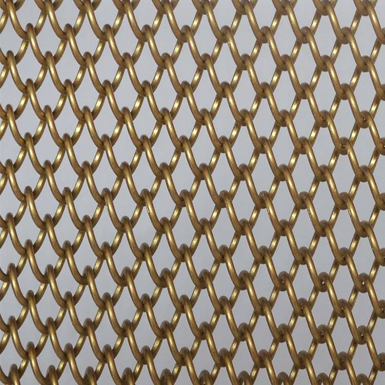 Reasonable price Weave Metal Fabrics - XY-AG1242 Decorative Metal Coil Drapery – Shuolong