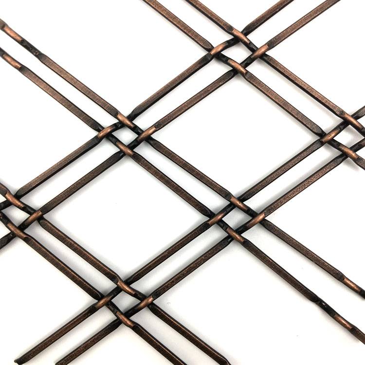 XY-D2 Antique Bronze Metal Mesh for Cabinet Featured Image