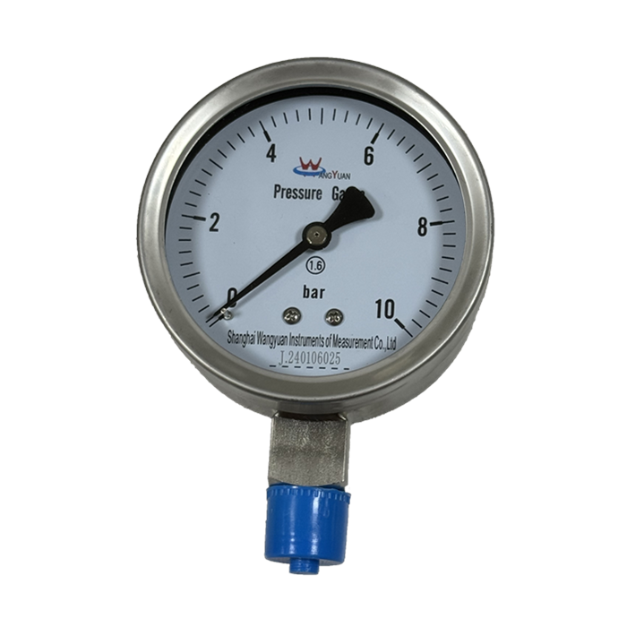 Manufacturer of Flush Diaphragm Pressure Transmitter - WP-YLB Series Mechanical type Linear Pointer Pressure Gauge – Wangyuan