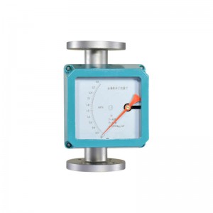 Medidor de flujo/rotámetro de flotador de tubo metálico WPZ