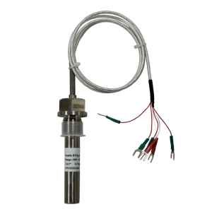 Cable de cable serie WZ Dual Pt100 Elements Sensor de temperatura RTD dúplex