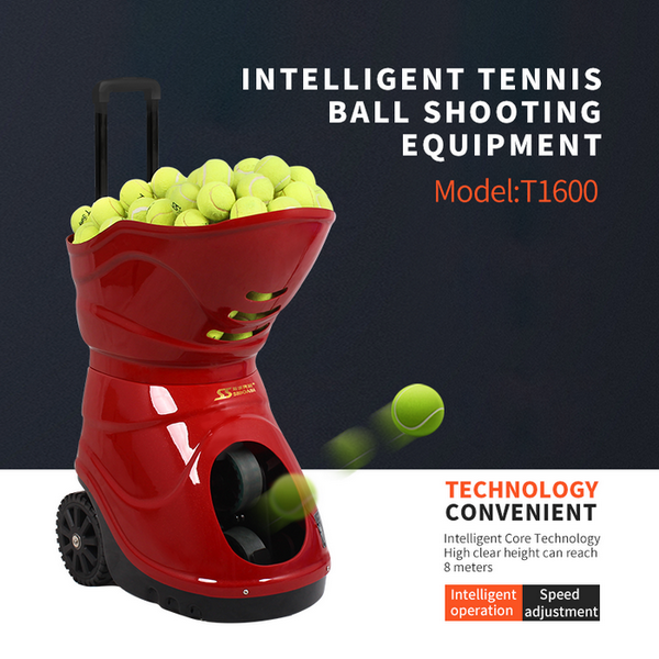 Hot New Products tennis ball launcher machine - Siboasi Tennis training machine T1600  – Siboasi