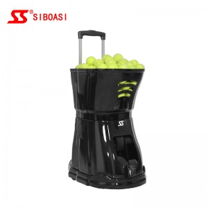High Performance China Siboasi Hotselling Tennis Ball Training Machine with Battery (S3015)