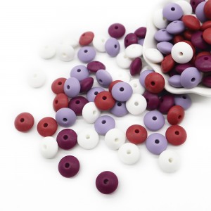 Rruaza Silikoni Abacus Rruaza Silikoni Teething Beads Shitje me Shumicë |Melikey