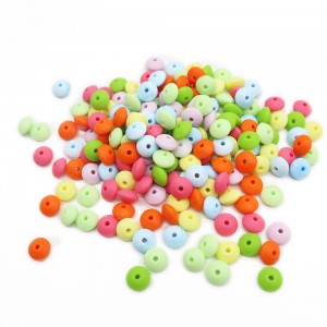 Silicone Abacus Beads Silicone Teething Beads ambongadiny |Melikey