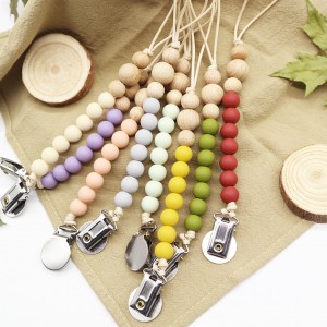 Silicone Beads Baby Soother Clips Supplier China | Melikey