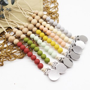 Fornitore di clips per succhietti di perle di silicone Cina |Melikey