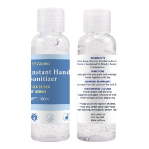 China Manufacturer for High Quality Moisturizing Instant Antibacterial Liquid Hand Sanitizer