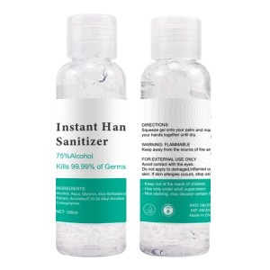 China Manufacturer for High Quality Moisturizing Instant Antibacterial Liquid Hand Sanitizer