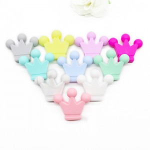 Silicone Teething Beads Baby BPA Free អាចទំពារបាន l Melikey