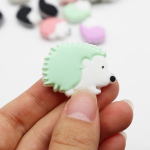 Wholesale OEM China Silicone animal Beads for Baby Teething Toys DIY Beads Silicone Beads