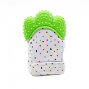 Silicone Teething Mitten Baby Teether Food l Melikey