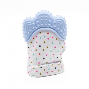Silicone Teething Mitten Baby Teether Food l Melikey