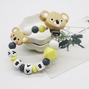 Pacifier Clip Hingpit nga Baby Shower Gift China Factory |Melikey