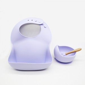 China Cheap price Baby Meal Set - Manufacturer of China Baby Placemat Functional One-Piece Silicone Feeding  Bowl – Melikey