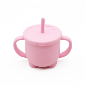 Baby Drinking Cup BPA Free Cartoon Design Straw l Melikey