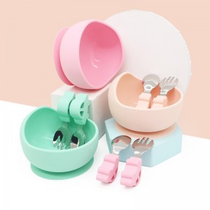 Baby Spoon And Fork Set Stainless Steel Newborn