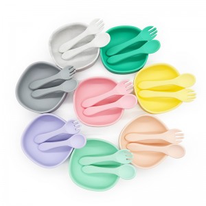Silicone Baby Bowl Suction Feeding No Spill l Melikey
